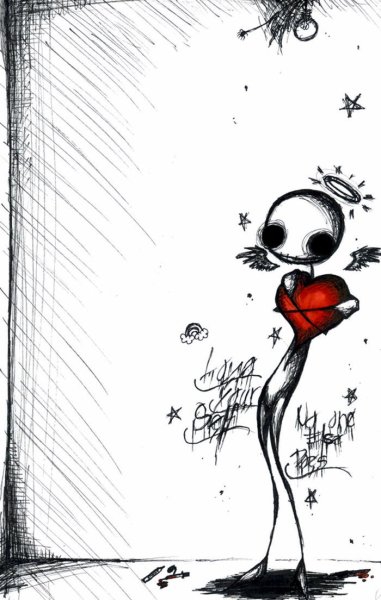 Грустные рисунки