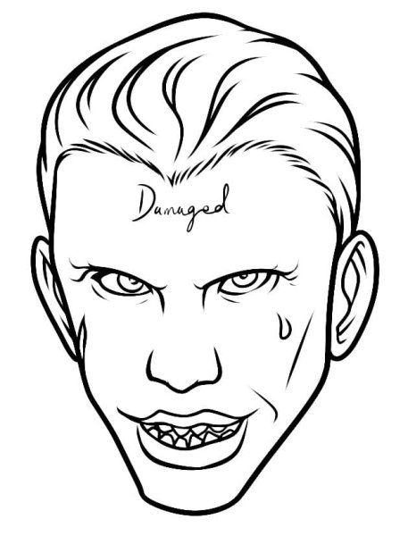 Джокер рисунок