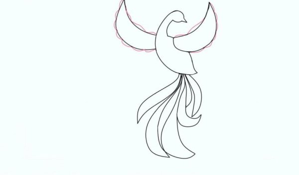 Жар птица раскраска для детей