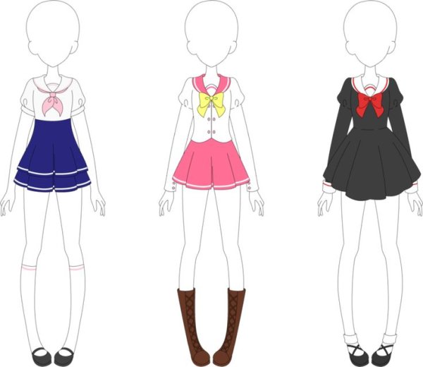 Школьный наряд для рисования