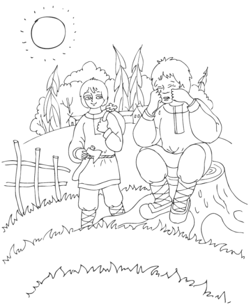 Иван Быкович рисунок