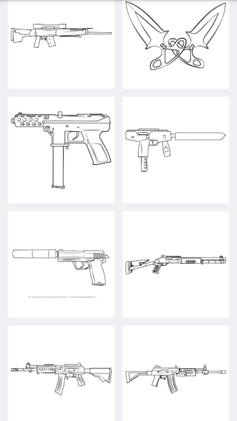 Оружие карандашом