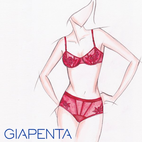 Эскизы женского белья