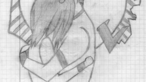 Рисунки карандашом для начинающих любовь