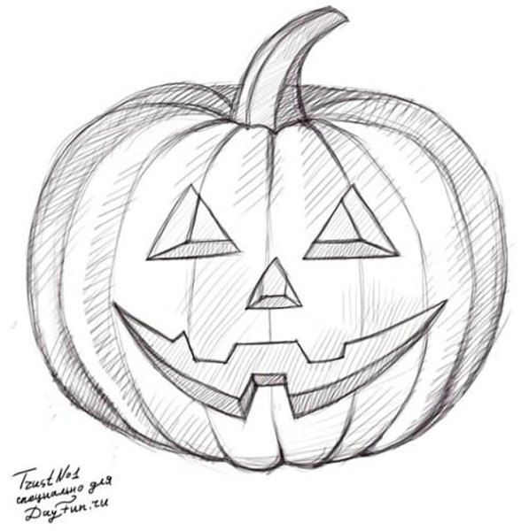 Украшения на Хэллоуин раскраска