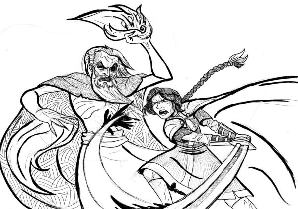 Аленький цветочек раскраска