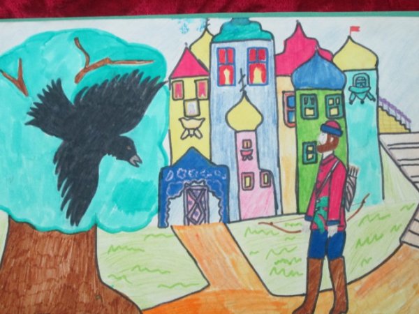 Иван Царевич и Кощей Бессмертный раскраска