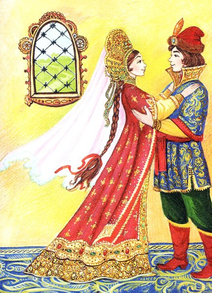 Нарисовать Марью Моревна