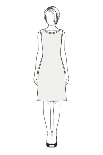 Кукла Барби для срисовки