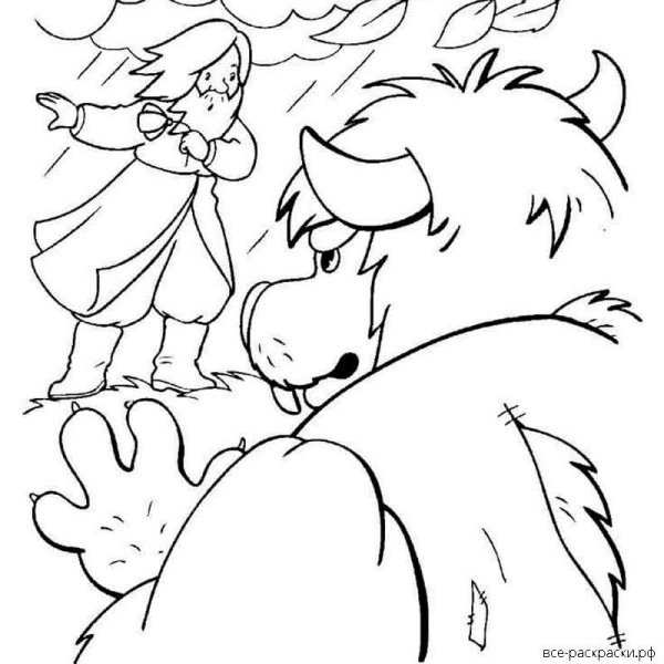 Аксаков Аленький цветочек рисунок