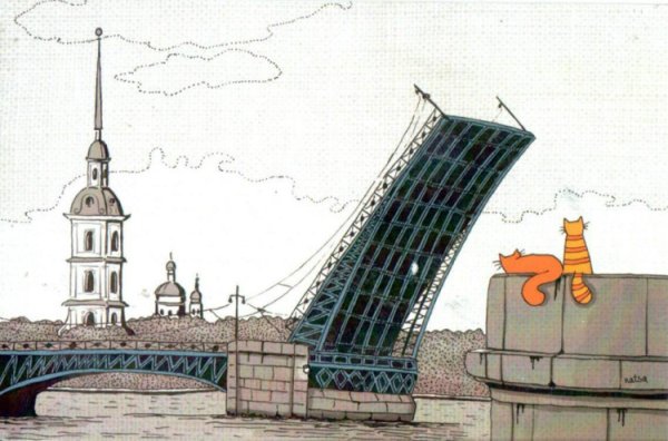 Петербург иллюстрации