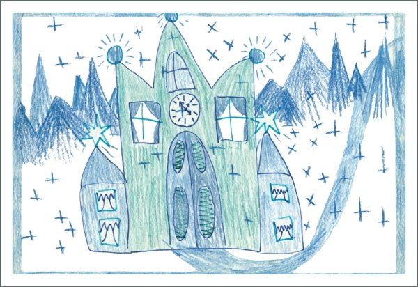 Раскраска Кай из сказки Снежная Королева