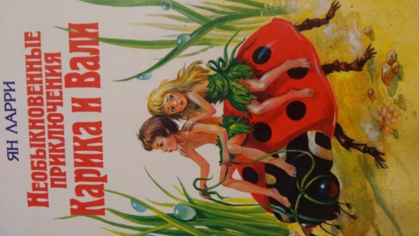 Ян Ларри. «Приключения Карика и Вали» рисунок