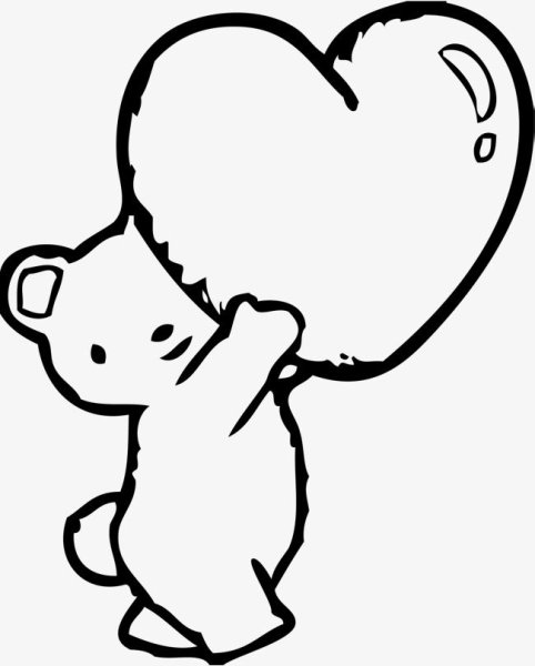 Маленькие рисунки на день Святого Валентина