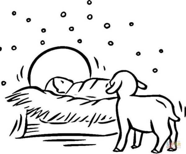 Раскраска Рождество