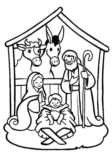 Рождество рисунок для детей