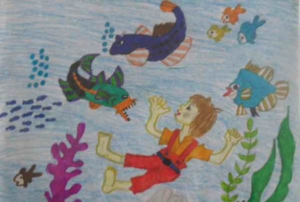 Евсейка в подводном царстве