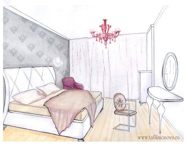 Набросок комнаты