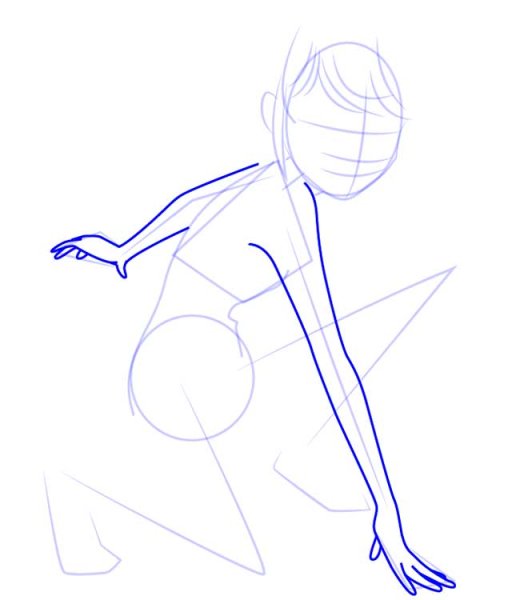 Поэтапное рисование леди баг