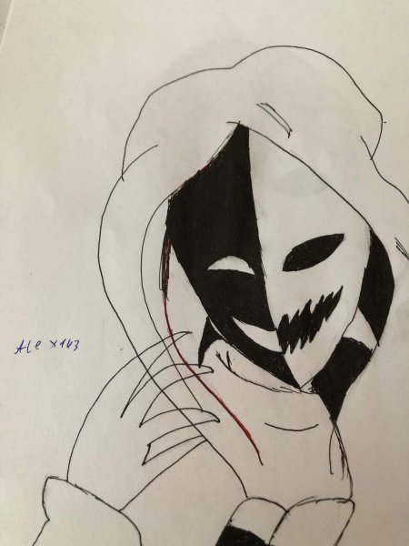 Тим маски крипипаста для срисовки