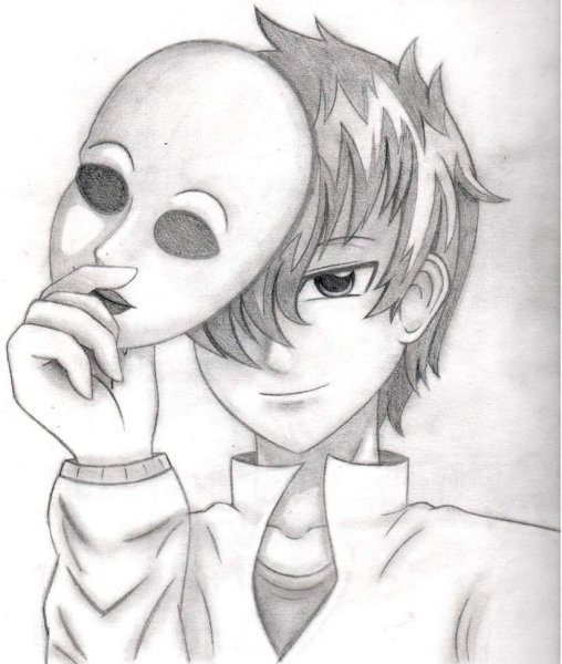 Рисунки для срисовки аниме