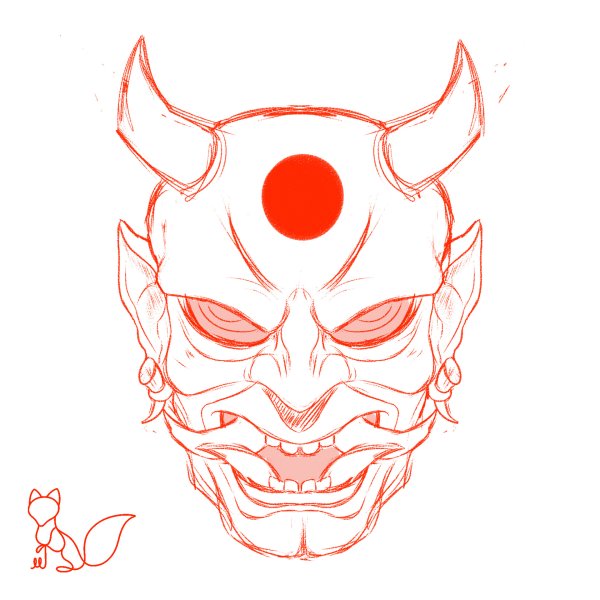 Маска инопланетянина раскраска