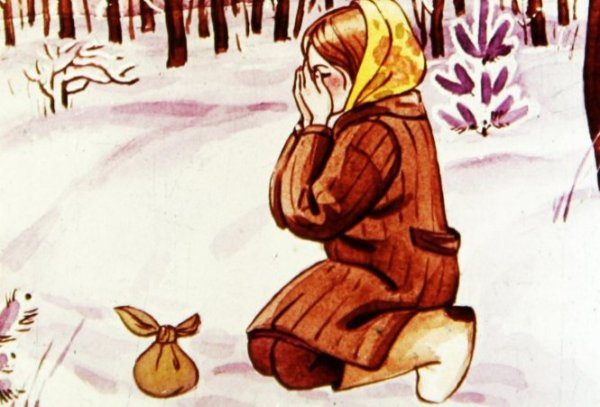 Иллюстрация к сказке стальное колечко Паустовский