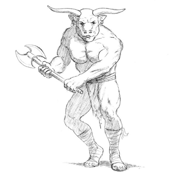 Иллюстрация к подвигу Геракла немейский Лев