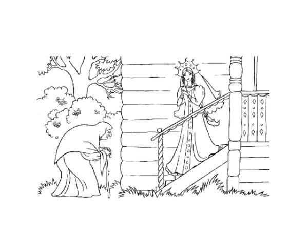 Сказка о мёртвой царевне и семи богатырях иллюстрации рисунки