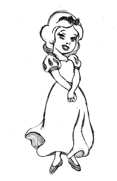 Портрет сказочного персонажа легкий