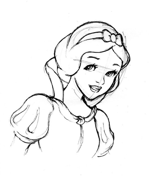 Белоснежка эскиз