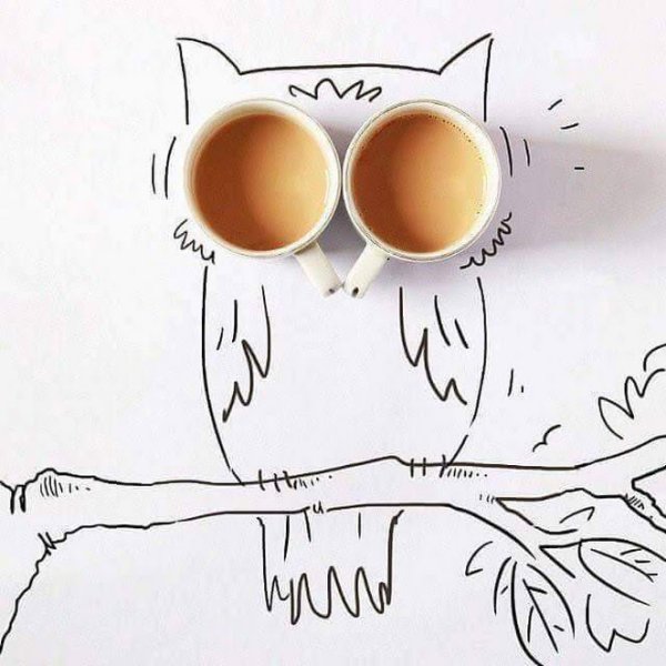 Чашка для срисовки карандашом