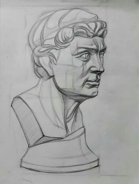 Статуя рисунок