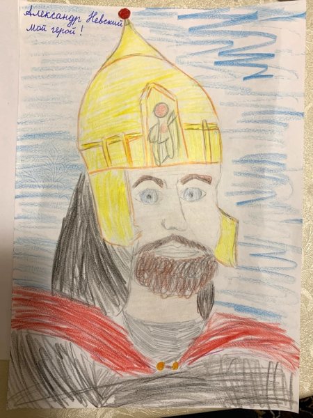 Александр Невский портрет