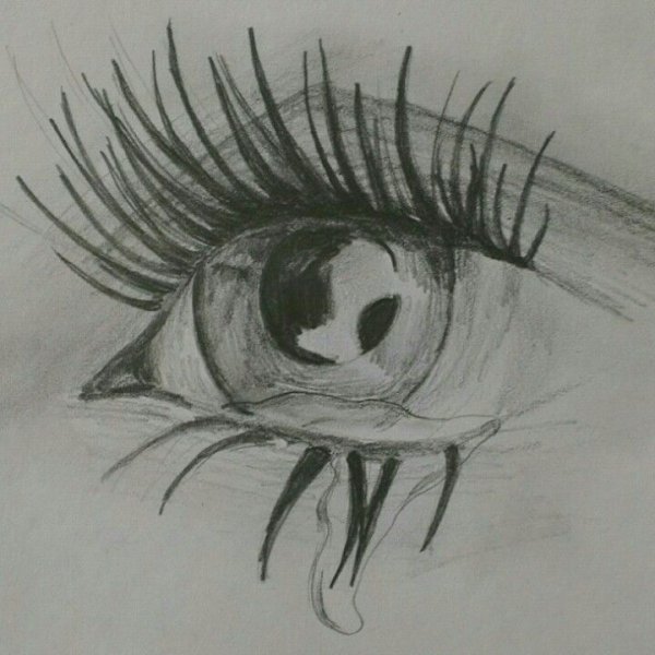 Глаза для срисовки карандашом