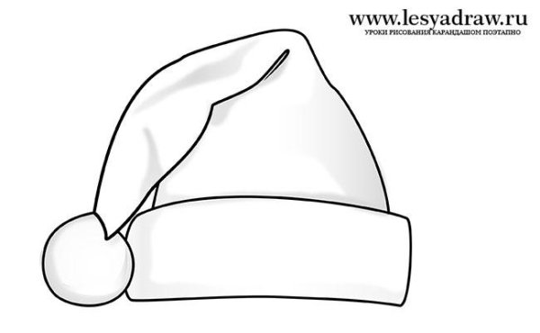 Раскраска шапочка для детей