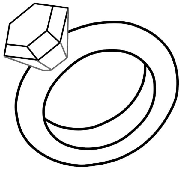 Раскраска кольцо