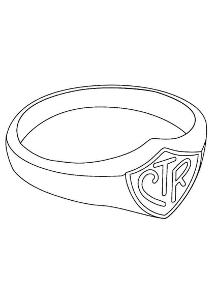 Перстень раскраска
