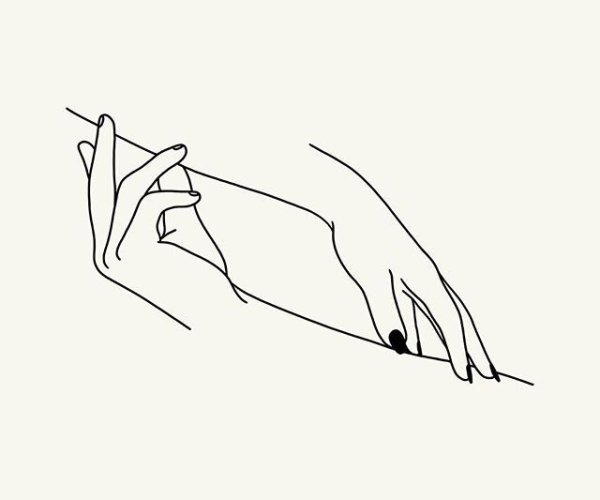 Руки одной линией