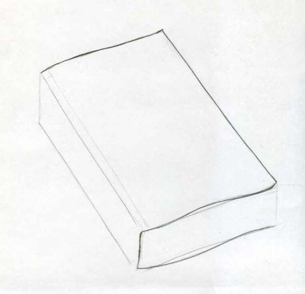 Обложка книжки карандашом