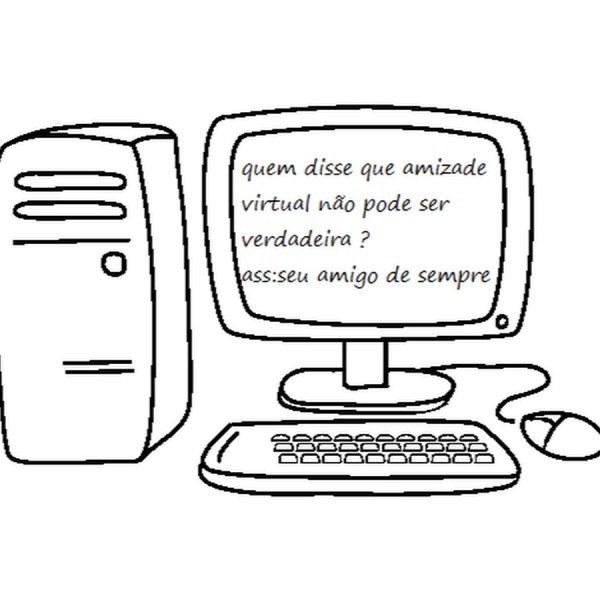 Ноутбук стилизованный