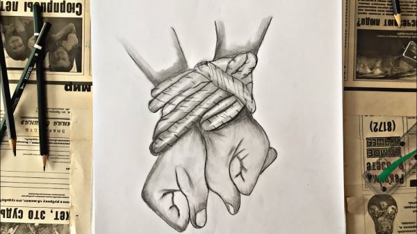 Картинки карандашом Свобода