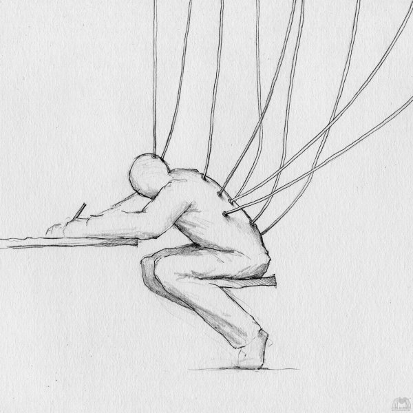 Рисунок оди карандашом