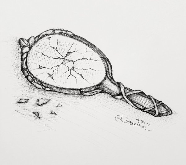 Зеркало для срисовки