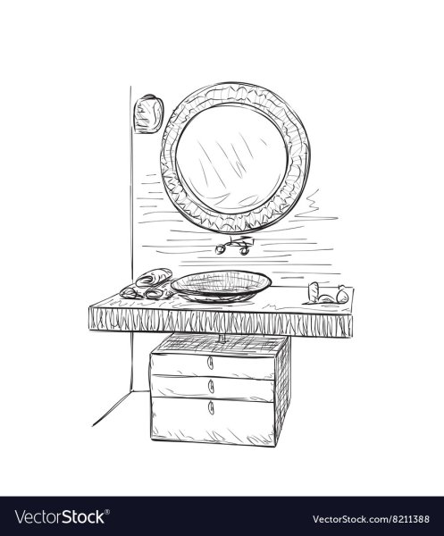 Разбитое зеркало раскраска