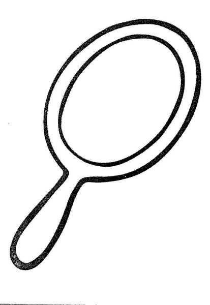 Зеркало карандашом