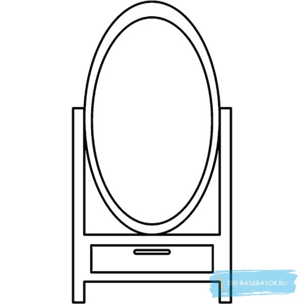 Шаблоны зеркала с ручкой для вырезания