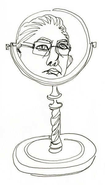 Зеркало для рисования