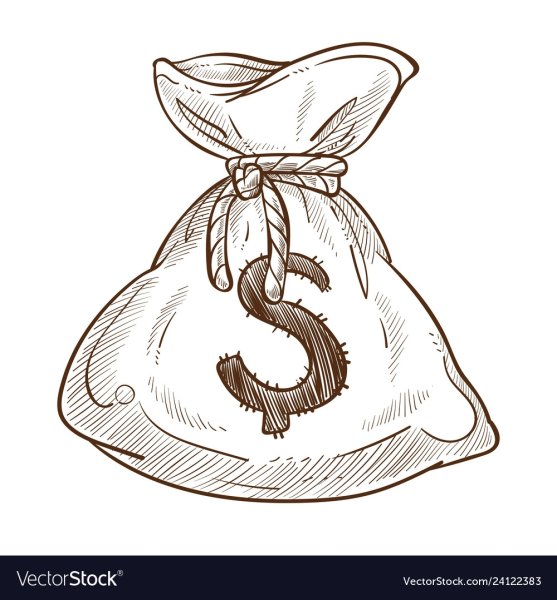 Мешок с деньгами Графика