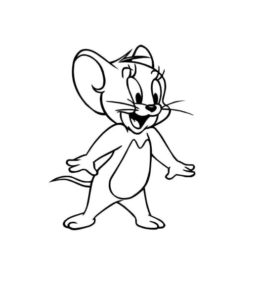 Том и Джерри срисовать